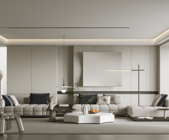 Modern A Living Room-ID:541253097