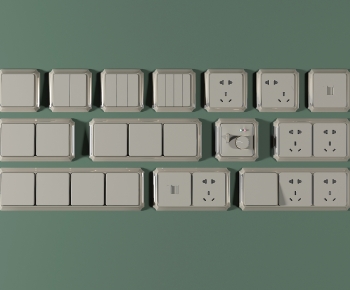 Modern Switch Socket Panel-ID:578300005