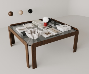 Modern Wabi-sabi Style Coffee Table-ID:445925009