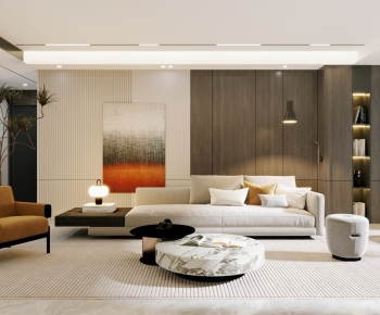 Modern A Living Room-ID:884545091