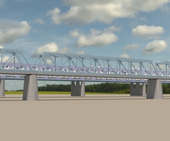 现代钢架桥-ID:240087997