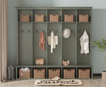 Simple European Style Decorative Cabinet-ID:925200094