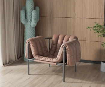 Simple European Style Lounge Chair-ID:373333937