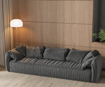 Modern Three-seat Sofa-ID:590050947