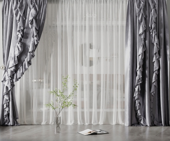 Simple European Style The Curtain-ID:233850596