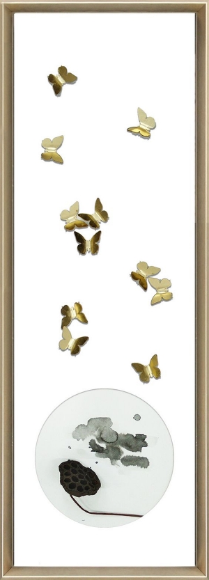 中式屏风画背景墙画-ID:299123057
