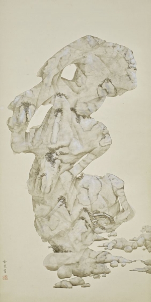 中式屏风画背景墙画-ID:540616991