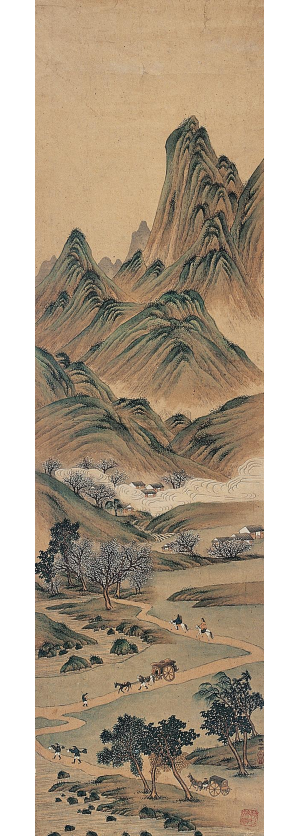 中式屏风画背景墙画-ID:948082928