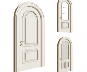 Simple European Style Single Door-ID:521750932