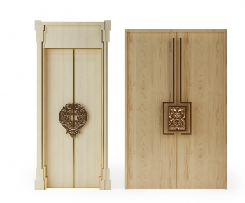 Chinese Style Double Door-ID:787514934