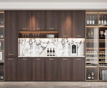 New Chinese Style Wine Cabinet-ID:750977042