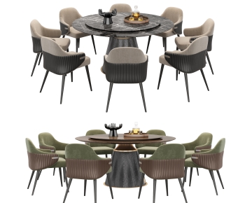 Modern Dining Table And Chairs-ID:819516904