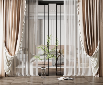 Simple European Style The Curtain-ID:373153921