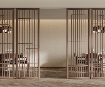 New Chinese Style Wooden Screen Partition-ID:199533946