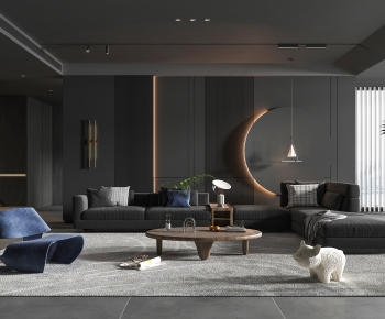 Modern A Living Room-ID:718238124