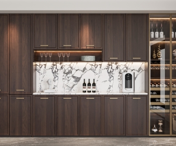 New Chinese Style Wine Cabinet-ID:606446039