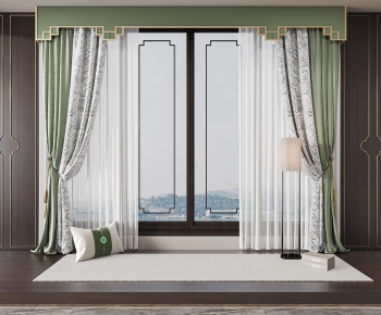 New Chinese Style The Curtain-ID:341983089