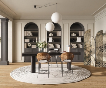 French Style Study Space-ID:869993938