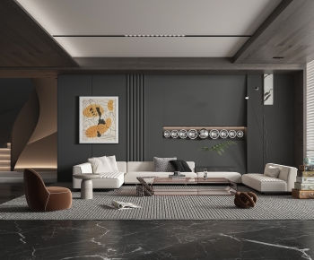 Modern A Living Room-ID:978809127