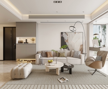 Modern A Living Room-ID:133075008