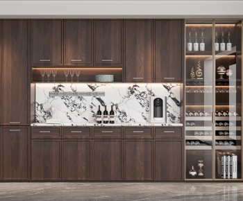 New Chinese Style Wine Cabinet-ID:115180088