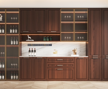 New Chinese Style Wine Cabinet-ID:411495928