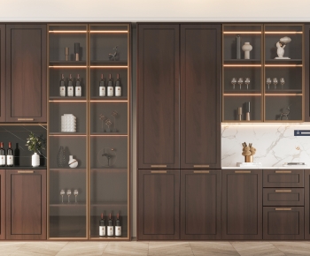 New Chinese Style Wine Cabinet-ID:826649734