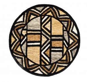现代圆形简约地毯贴图-ID:5722602