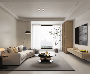 Modern A Living Room-ID:941622978