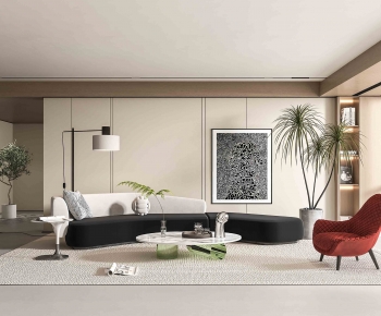 Modern A Living Room-ID:901721952