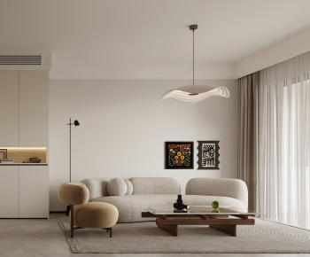 Modern A Living Room-ID:691555027