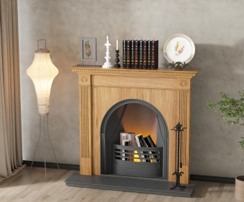 American Style Fireplace-ID:137454035