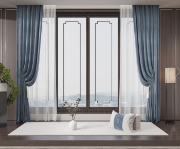 New Chinese Style The Curtain-ID:483755112