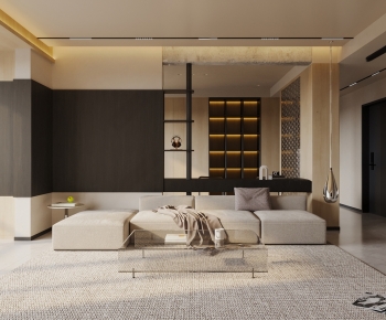 Modern A Living Room-ID:125921016