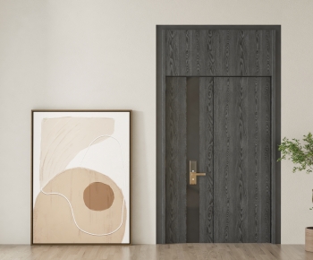 Modern Single Door-ID:421569116