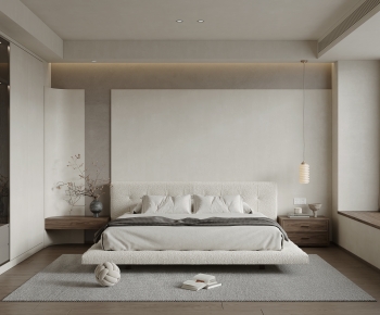 Wabi-sabi Style Bedroom-ID:367670135