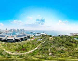 滨海城市，公园，hdr-ID:130517013