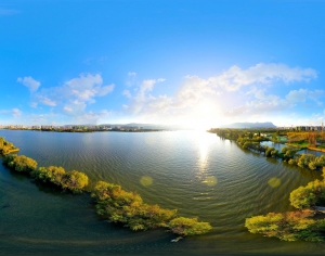 滨水公园,hdr-ID:399573091
