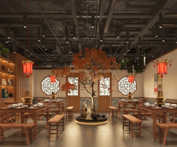 新中式餐厅-ID:368540352