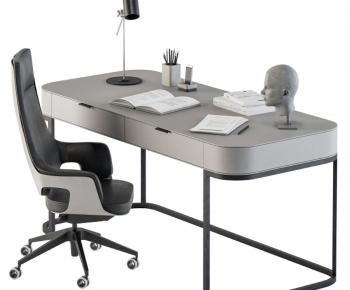 Modern Office Desk And Chair-ID:978535895
