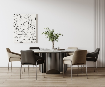 Modern Dining Table And Chairs-ID:902569069