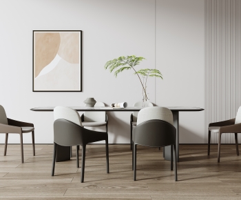 Modern Dining Table And Chairs-ID:251475102
