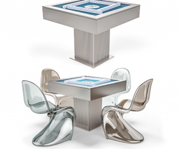 Modern Mahjong Tables And Chairs-ID:895682109