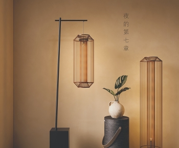 New Chinese Style Floor Lamp-ID:856844906