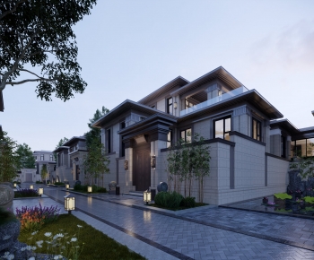 New Chinese Style Townhouse-ID:253024101