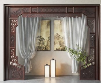 Chinese Style Door-ID:510118011