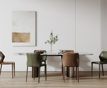 Modern Dining Table And Chairs-ID:686712032