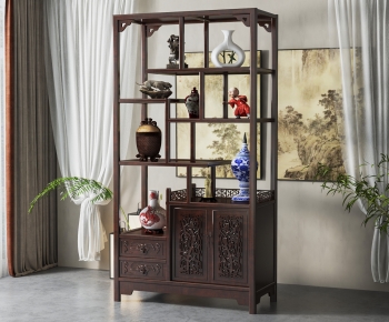 New Chinese Style Shelving-ID:436269046