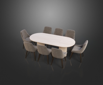 Modern Dining Table And Chairs-ID:502928028