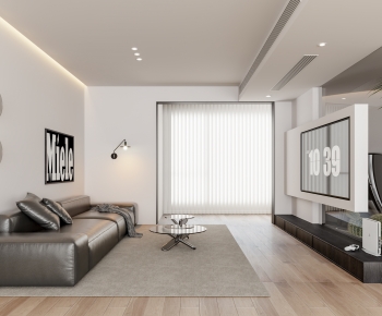 Modern A Living Room-ID:985043051